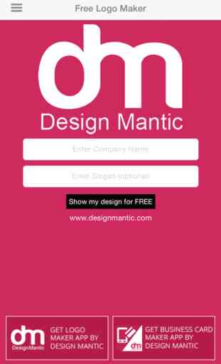 Free Logo Maker - DesignMantic 1