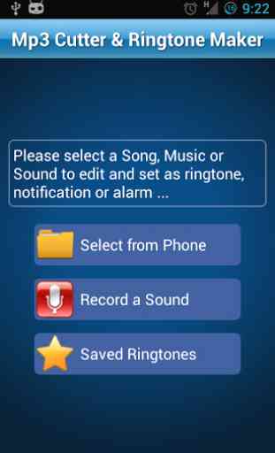 MP3 Cutter and Ringtone Maker♫ 1