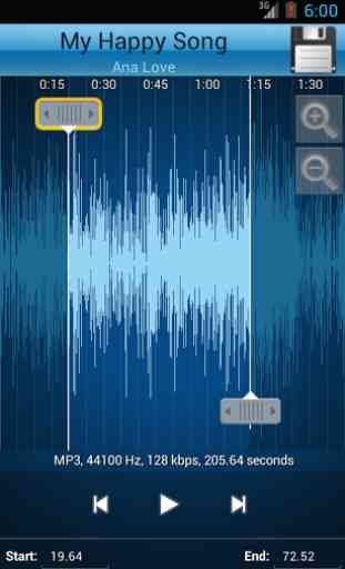 MP3 Cutter and Ringtone Maker♫ 3