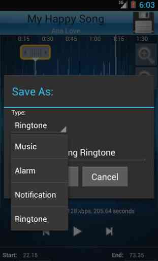MP3 Cutter and Ringtone Maker♫ 4