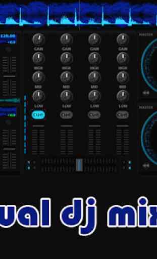 Virtual DJ Mixer With Music 1