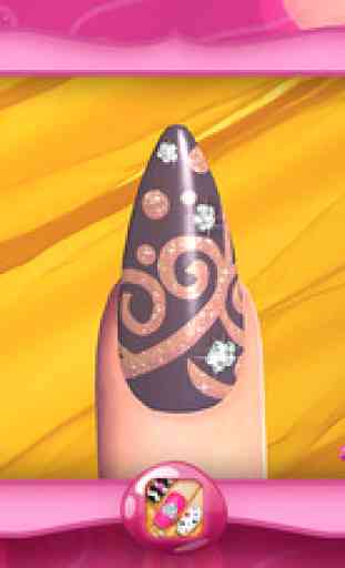 Nail Manicure Games For Girls: Beauty Makeover Ideas and Fashion Nail Designs 3