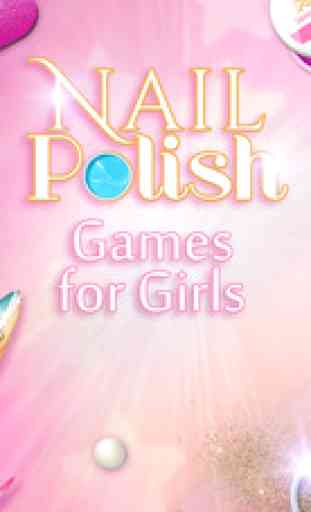 Nail Polish Games For Girls: Do Your Own Nail Art Designs in Fancy Manicure Salon 1