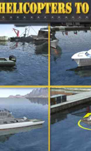 Navy Boat Parking Simulator Game - Real Army Sailing Driving Test Run Park Sim Games 2