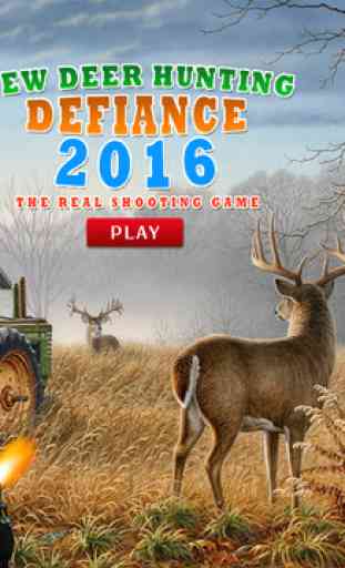 New Deer Hunting Defiance 2016 - The Real Shooting game for shooting lovers 3