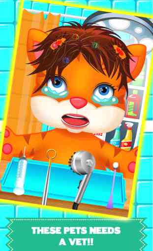 Newborn Pet Mommy's Hair Doctor - my new born baby salon & spa games for kids 1