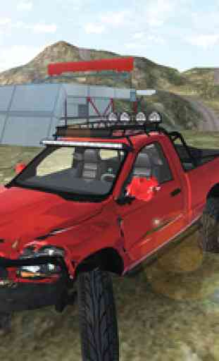 Offroad 4x4 Driving Simulator 3D, Multi level offroad car building and climbing mountains experience 1