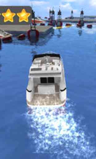 Park My Yacht - 3D Super Boat Parking Simulation Driving Games Edition 2