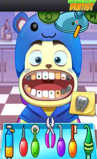 Pet Monster Dentist Kids Game - Rescue Cute Pet Monster's Teeth In A Race Against The Clock! 1