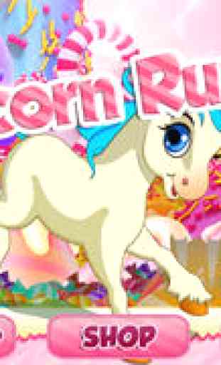 My Unicorn Runner - Little Pony Jumping over Candy 1