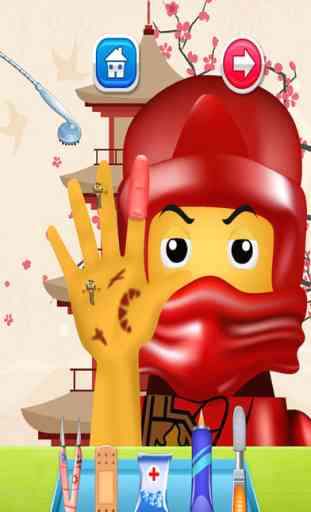 Nail Doctor Game for Kids: Lego Ninjago Version 1