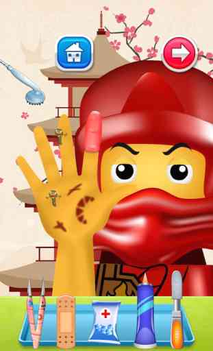 Nail Doctor Game for Kids: Lego Ninjago Version 3