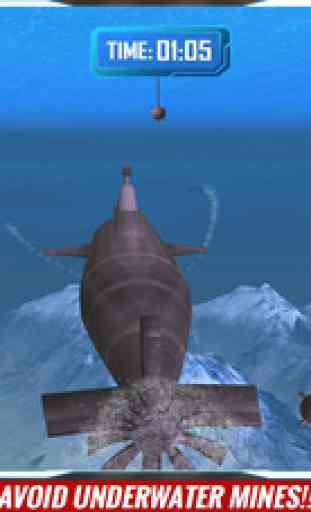 Navy Submarine Battle 3D Simulator 4