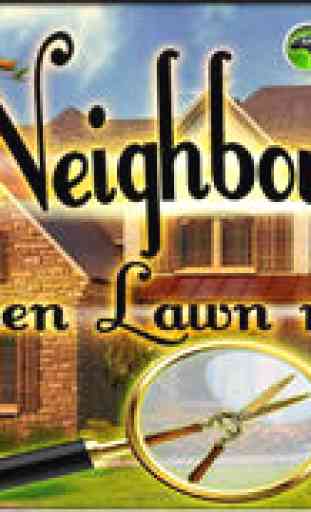 Neighbor lawn mower hidden object 1