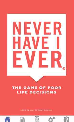 Never Have I Ever - The Game of Poor Life Decisions 1