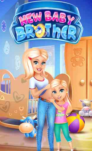 New Baby Brother - Family Baby Salon & Kids Games 1