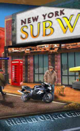 New York Subway Hidden Objects Secret Mystery Game 3