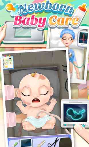 Newborn Baby Care - Mommy & Kids Game 1