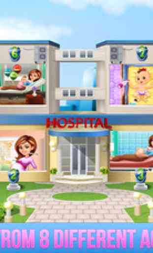 Newborn Baby Doctor Care - Makeup Spa & Kids Games 3