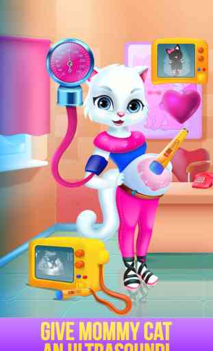 Newborn Kitten Care - Cute Baby Girls Kids Games 2