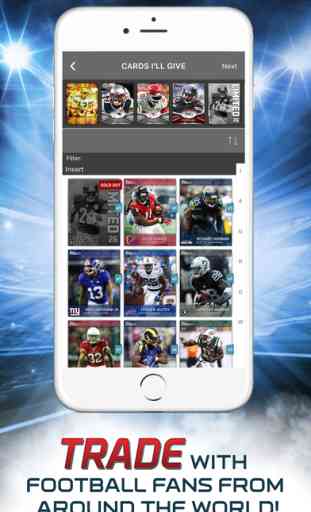 NFL HUDDLE: Football Card Trader 3