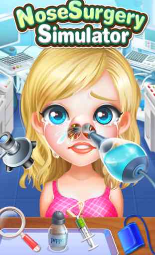 Nose Surgery Simulator - Free Doctor Game 1