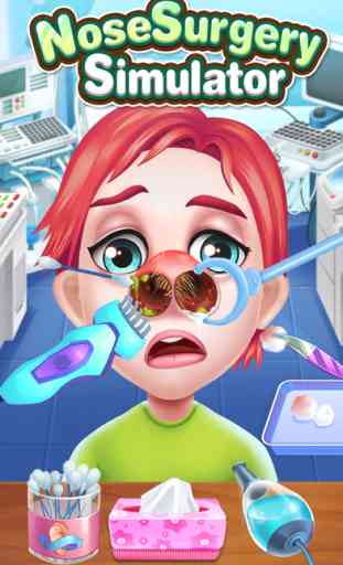 Nose Surgery Simulator - Free Doctor Game 2