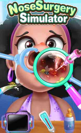 Nose Surgery Simulator - Free Doctor Game 3