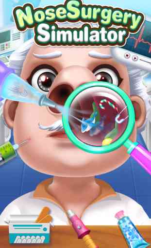 Nose Surgery Simulator - Free Doctor Game 4