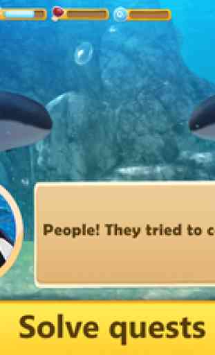 Ocean Whale Orca Simulator: Animal Quest 3D 4