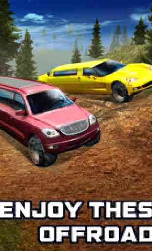 Offroad Hill Limo Driving Simulator 3D 1