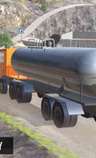 Oil Tanker Supply Truck - Offroad Fuel Transporter 3