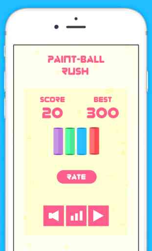 Paintball Rush - The Amazing Color Tap Game 4