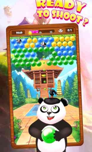 Panda Bubble Shooter: Connect Three Color Ball 1