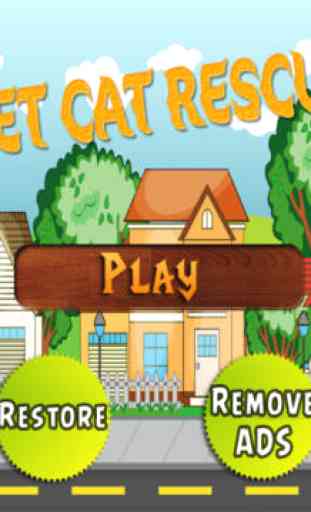 Pet Cat Rescue - Free Run & Escape Game Saga 4