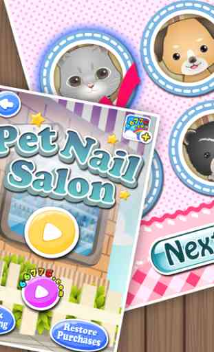 Pets Nail Salon - kids games 4