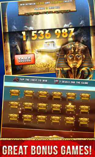 Pharaoh's Slots - Las Vegas Casino Slot Machines 4