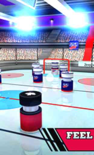 Pin Hockey - Ice Arena - Glow like a superstar air master 3