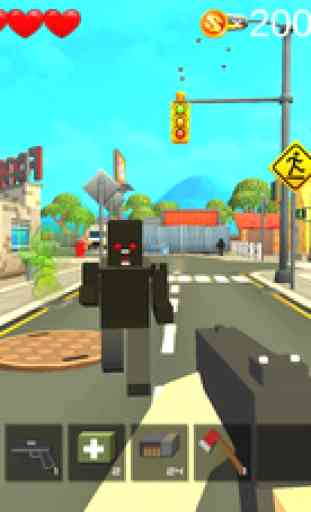 Pixel Shoot - Blocks City 3D 2