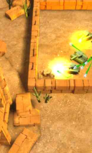Pixel Tank 3D : Gun War Free Games 3
