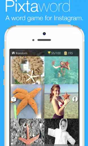 Pixtaword: Word Guessing Game for Instagram 1