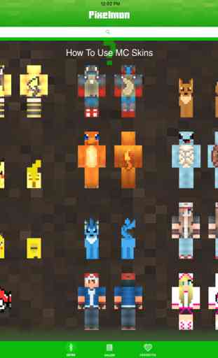 Pokemon Edition Skins for Minecraft PE ( Pocket Edition ) - Best Pixelmon Go Skin ! 4