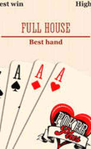 Poker Plus HD - Texas Hold'em, Omaha and Five-card Draw 3
