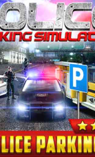 Police Car Parking Simulator Game - Real Life Emergency Driving Test Sim Racing Games 1