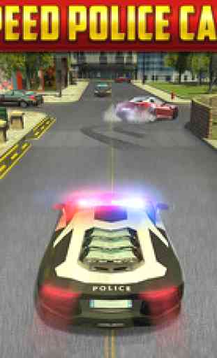 Police Car Parking Simulator Game - Real Life Emergency Driving Test Sim Racing Games 3