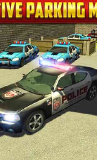 Police Car Parking Simulator Game - Real Life Emergency Driving Test Sim Racing Games 4
