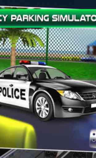 Police Emergency Car Parking Simulator - 3D Bus Driving Test & Truck Park Racing Games 1