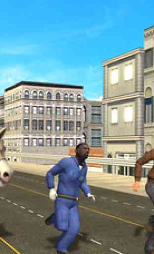 Police Horse Crime City Chase - Clean City from robbers and criminals set free in town 4