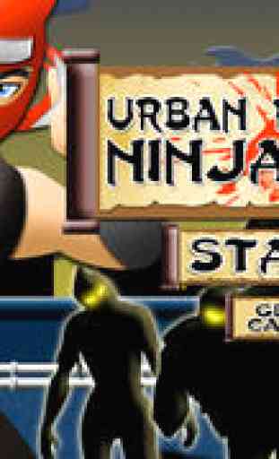 Power of the Ninja 3 - A Samurai vs Zombie Slasher Rooftop Battle FREE 2
