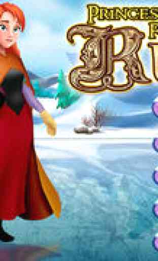 Princess Frozen Runner : Free Jump, Slide, Crash and Fall Running Game 1